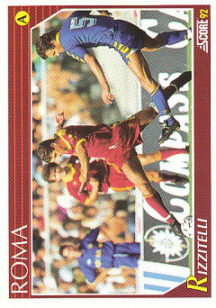 Ruggiero Rizzitelli AS Roma Score 92 Seria A #221